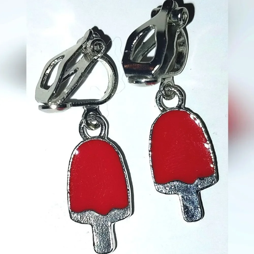 Super cute kid's fashion clip-on earrings - Picture 2 of 5
